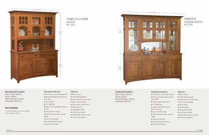 Tribecca 3 Door Hutch