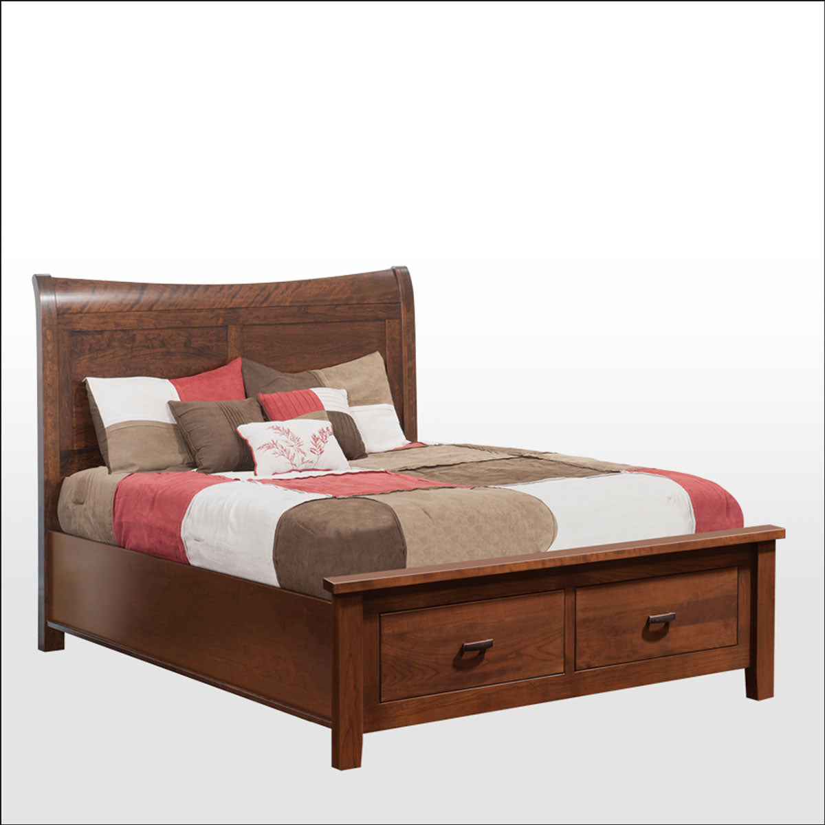 Arlington Sleigh Bed With Fb Storage