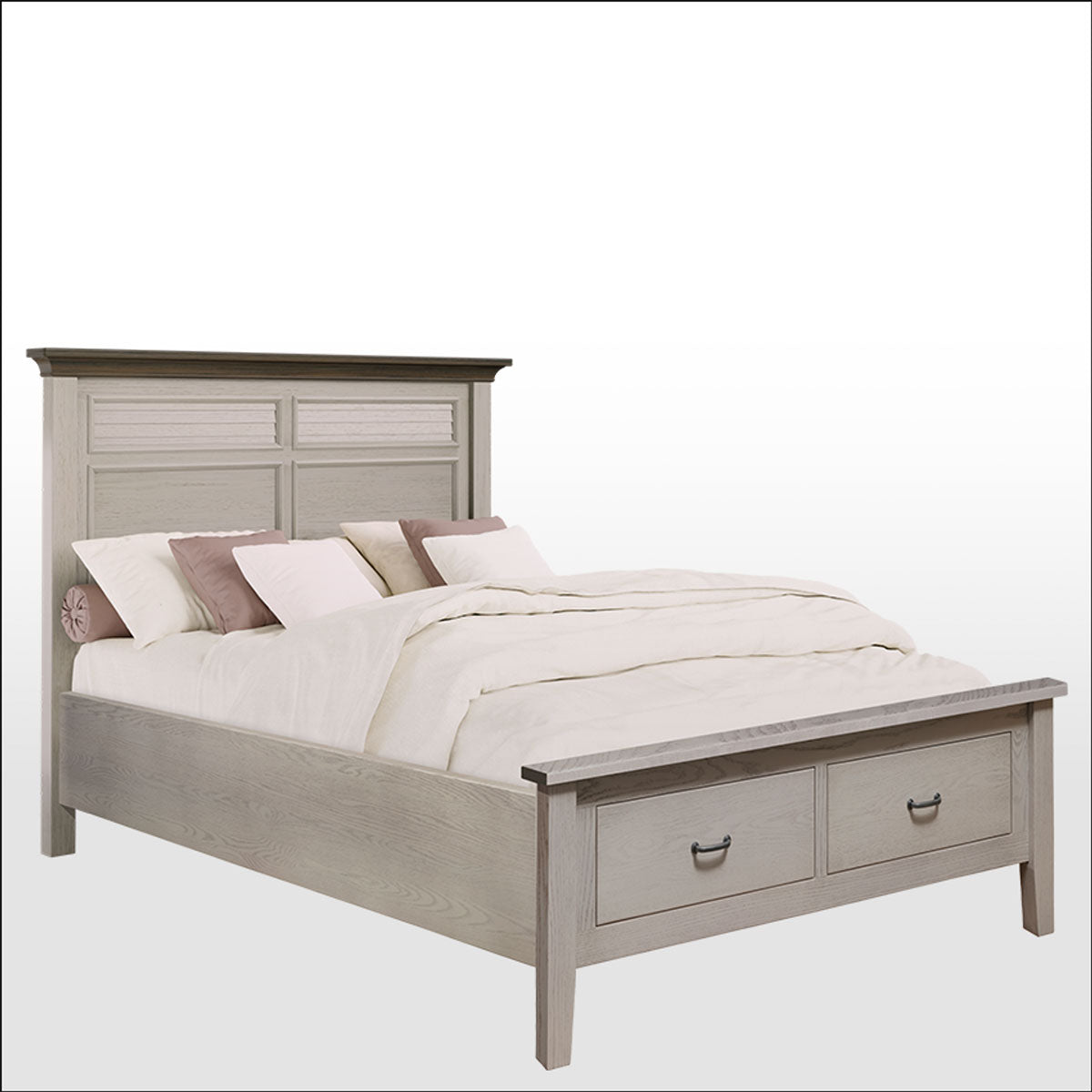 Hickory Grove Bed With Fb Storage