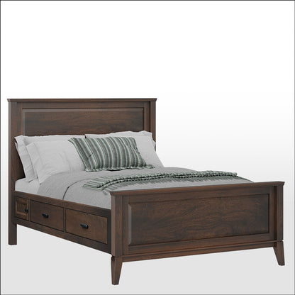 Saratoga Bed With Side Storage