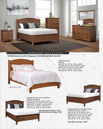 Barrington Bed With Fb Storage