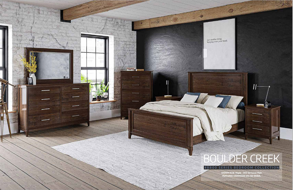 Boulder Creek Bed With Fb Storage
