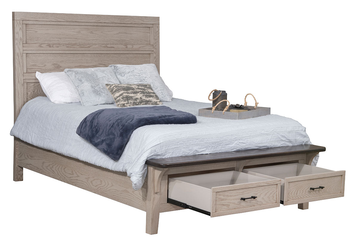 Easy Times Bed With Storage Footboard