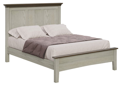 Hickory Grove Bed with Low Profile Footboard