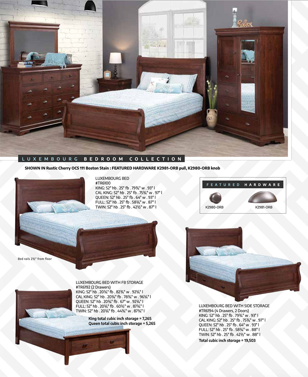 Luxembourg 5 Drawer Chest Of Drawers 35 7/8"W