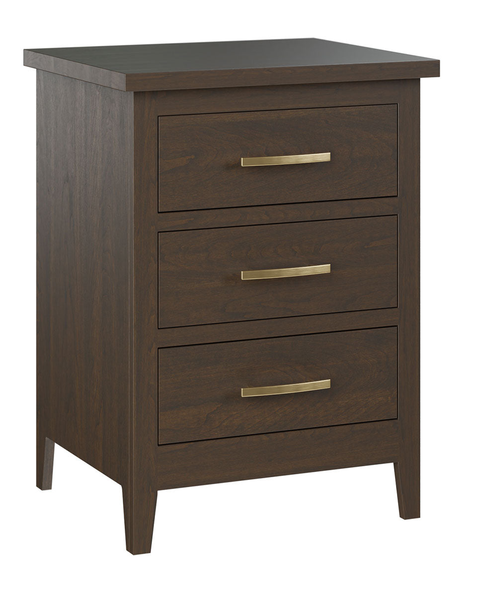 Lakeside 3 Drawer Nightstand – 19½"W