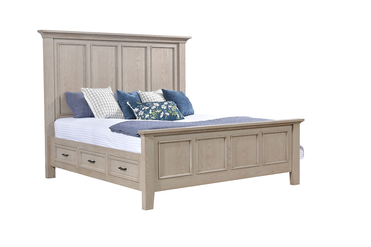 Legacy Village Bed with Side Drawer Units