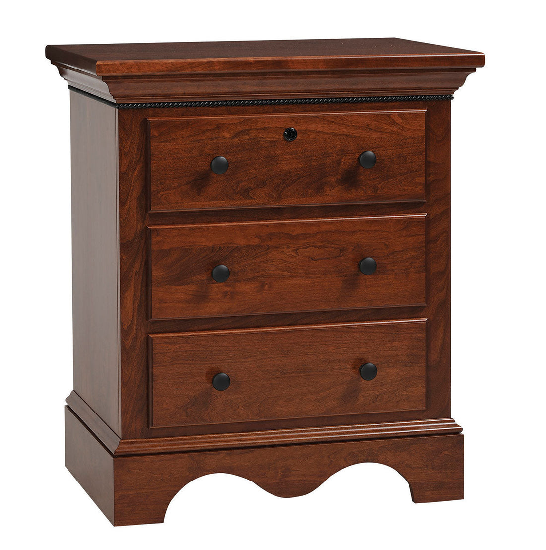 Merlot 3-Dr Nightstand – 26"W