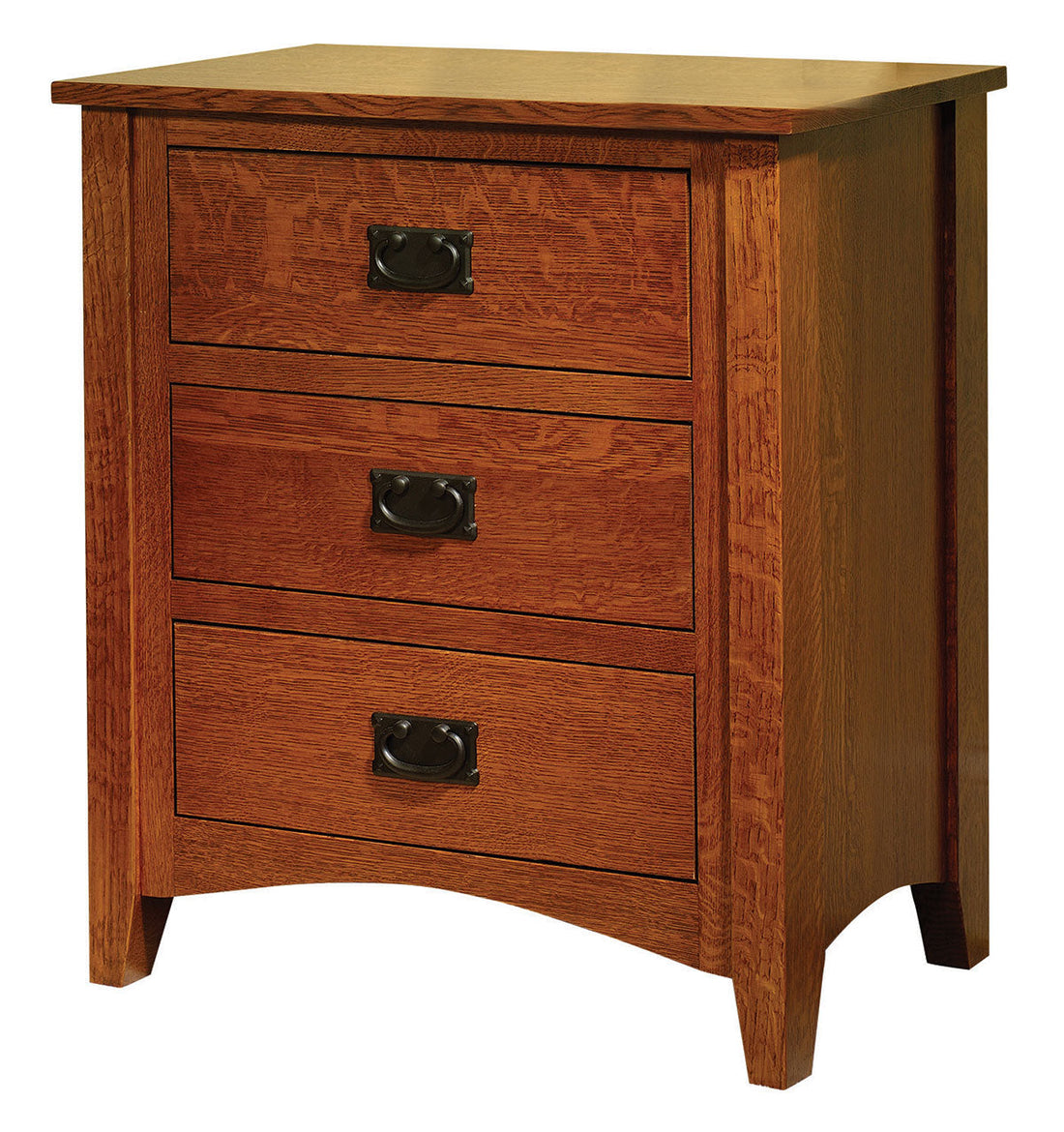 Mission Antique 3 DR Nightstand - 26"W