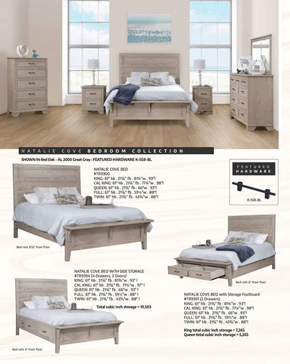 Natalie Cove 2-DR Nightstand - 19"W