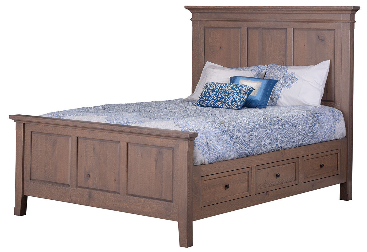 Rockport Bed With Side Storage