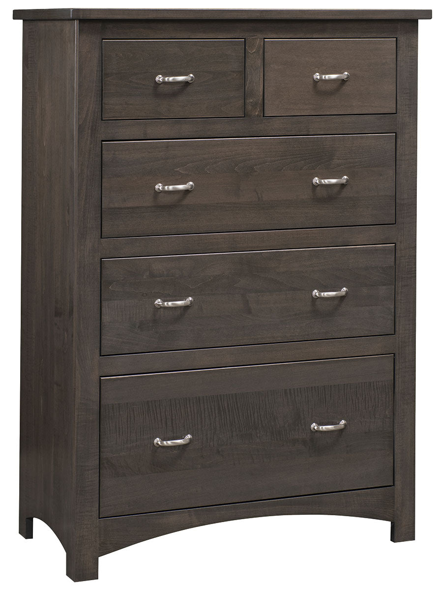 Siesta 5 Drawer Chest Of Drawers  – 36 ¼"W