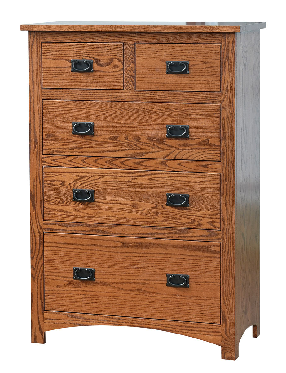 Siesta 5 Drawer Chest Of Drawers  – 36 ¼"W