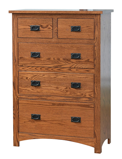 Siesta 5 Drawer Chest Of Drawers  – 36 ¼"W