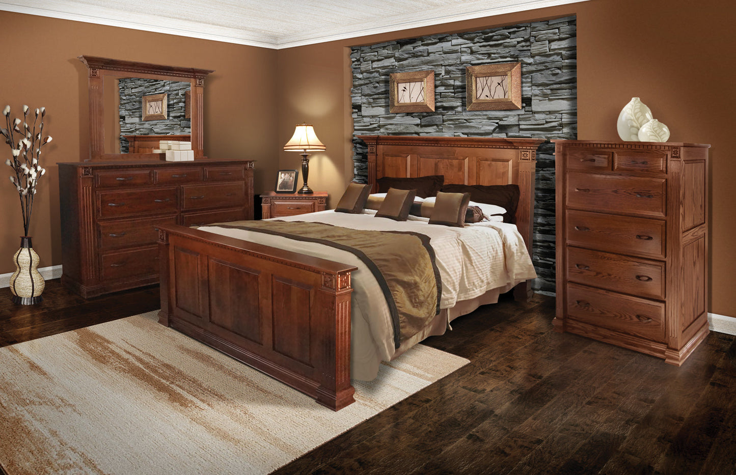Traditional Deluxe Bedroom Set