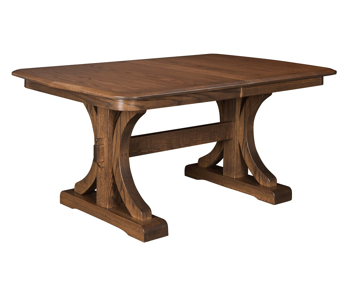 Venus Double Pedestal Table