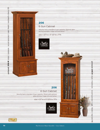 6 Gun Cabinet