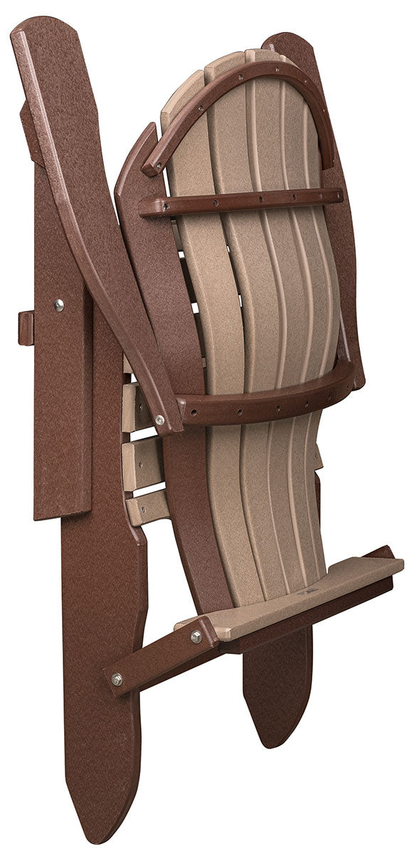 Poly Adirondack Bentback Folding Beach Chair