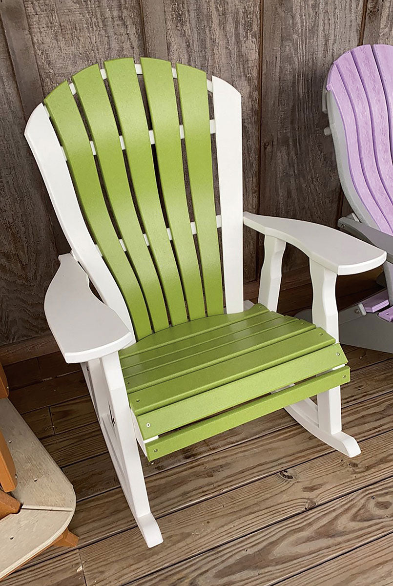 Poly Adirondack Bentback Rocker