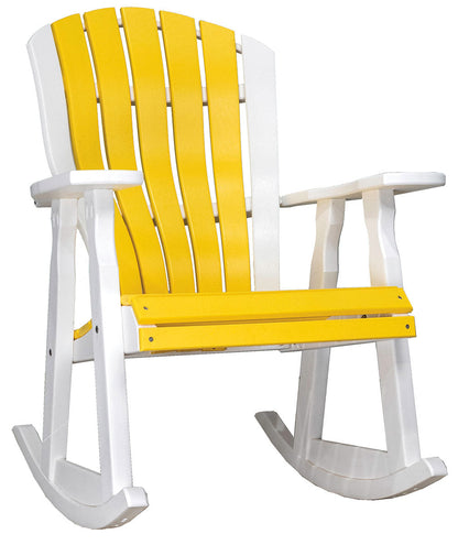Poly Adirondack Bentback Rocker