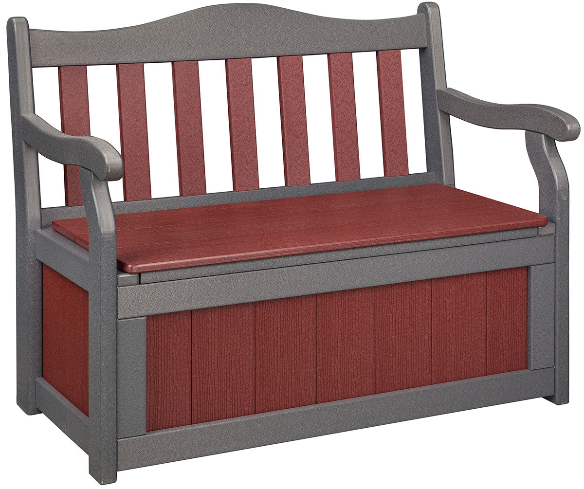 Poly 4' Garden Bench w/Storage