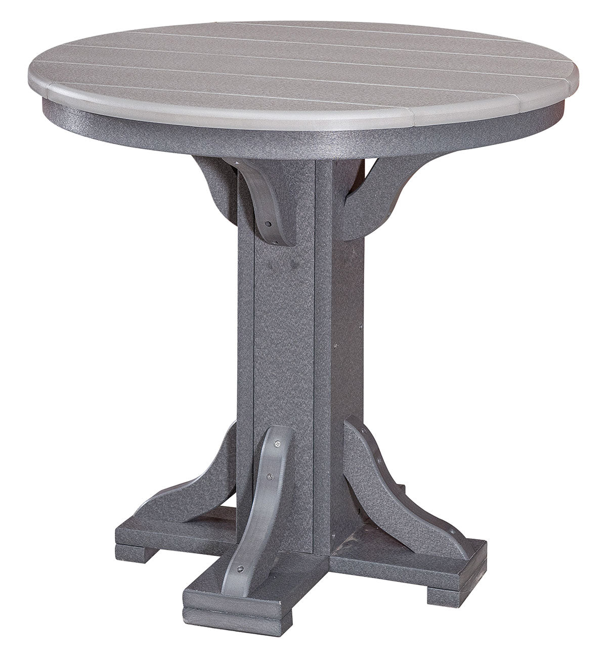 Poly 30" Round Table- Dining Height 30"