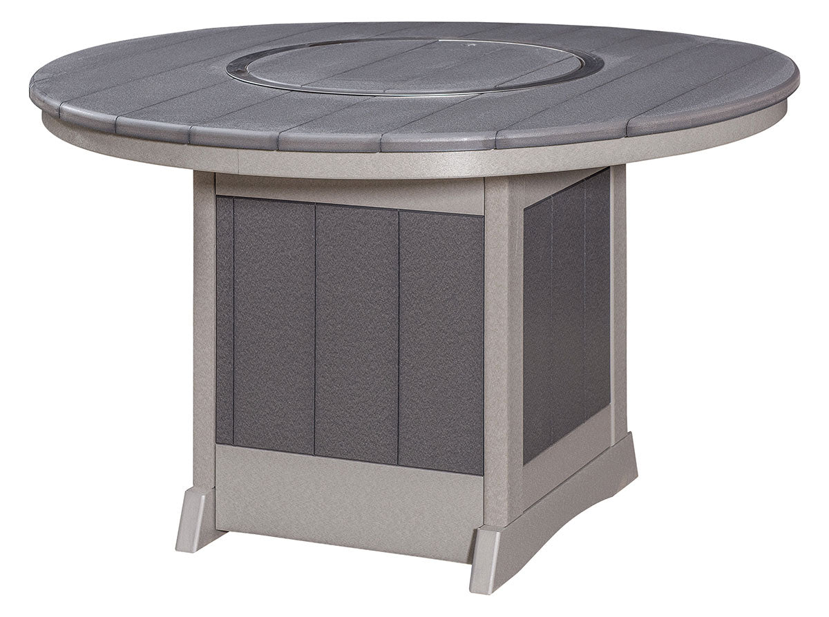 Poly 48" Round Table - Dining Height 30"