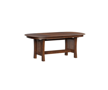 Arts & Crafts Trestle Table