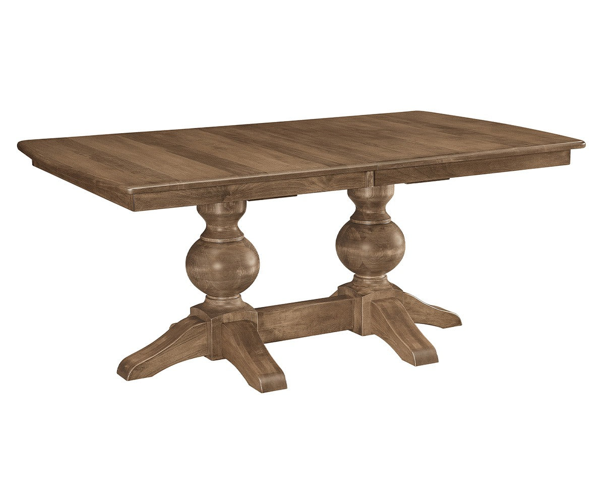 Bradley Double Pedestal Table