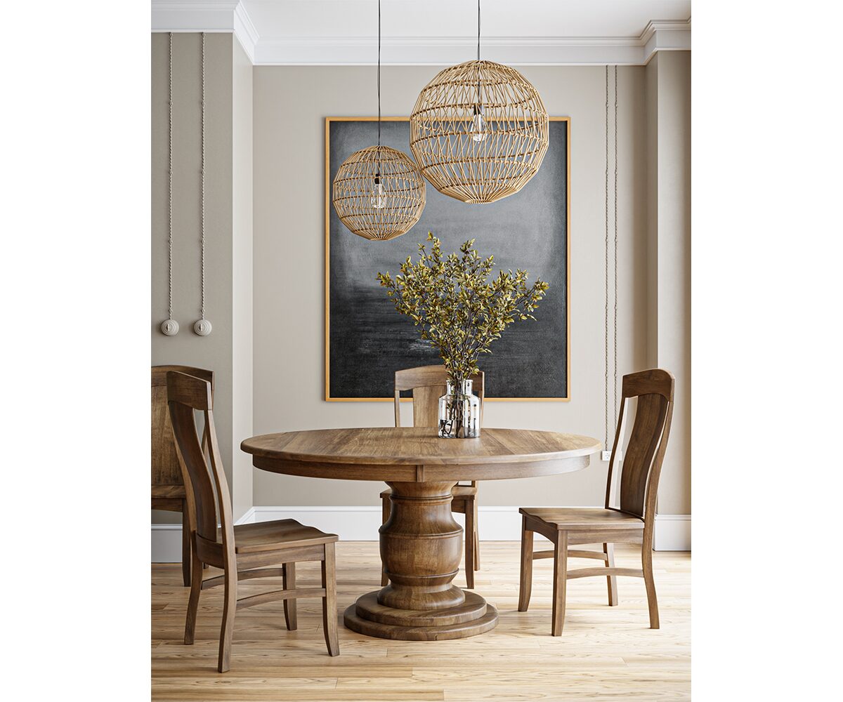 Burlington Single Pedestal Table