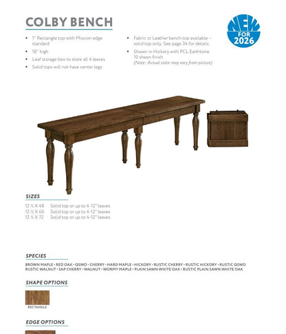 Colby Bench