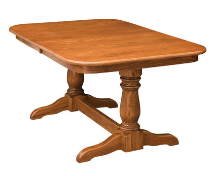 Dutch Double Pedestal Table