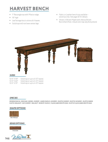 Harvest Bench