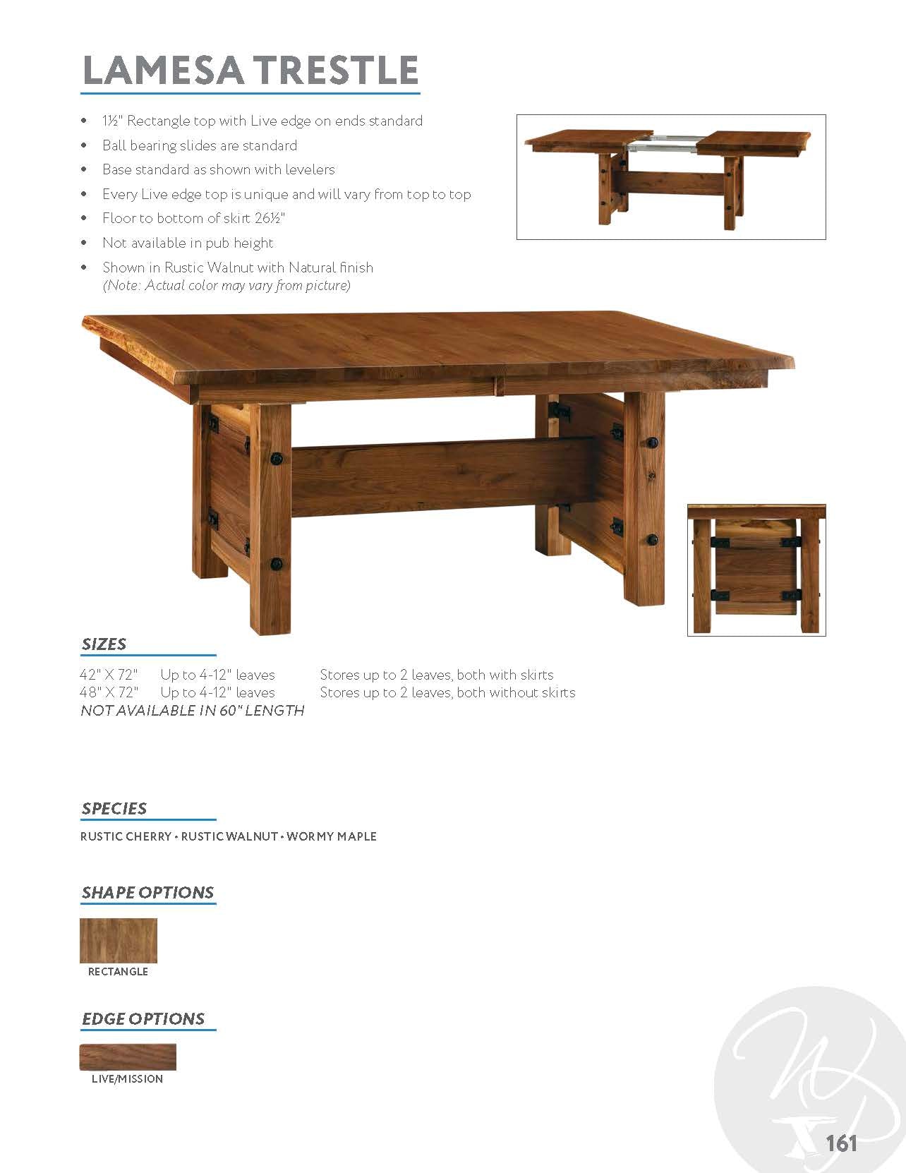 Lamesa Trestle Table