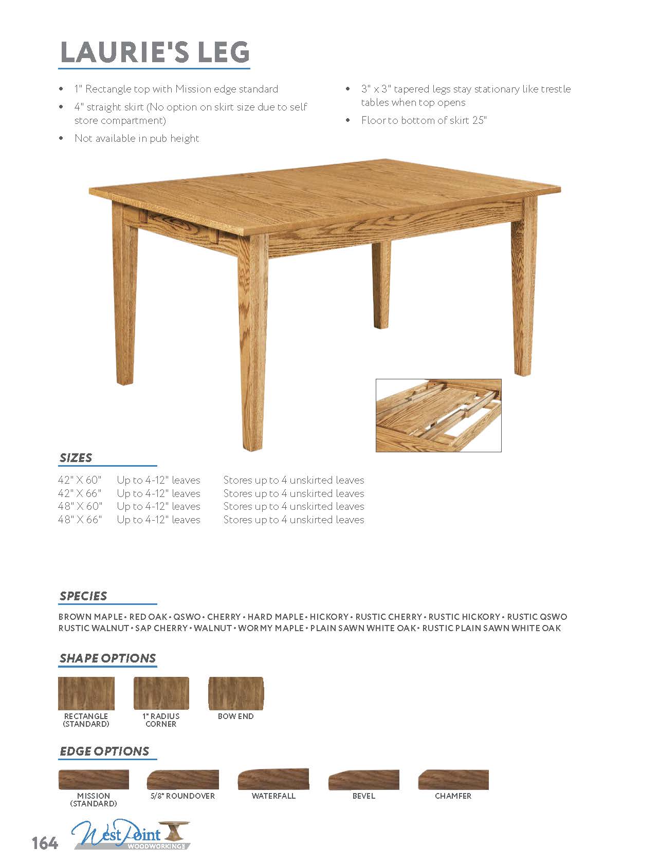Laurie's Leg Table