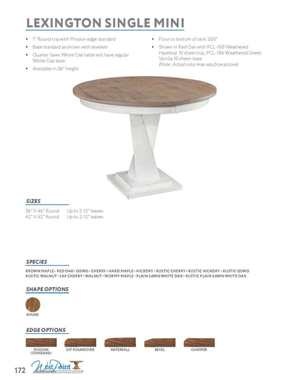 Lexington Single Mini Table