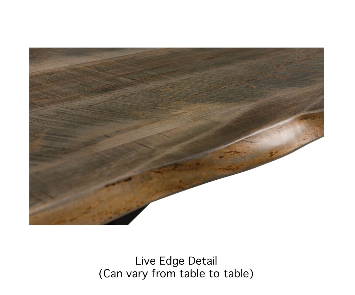 Live Edge Rough Sawn Table