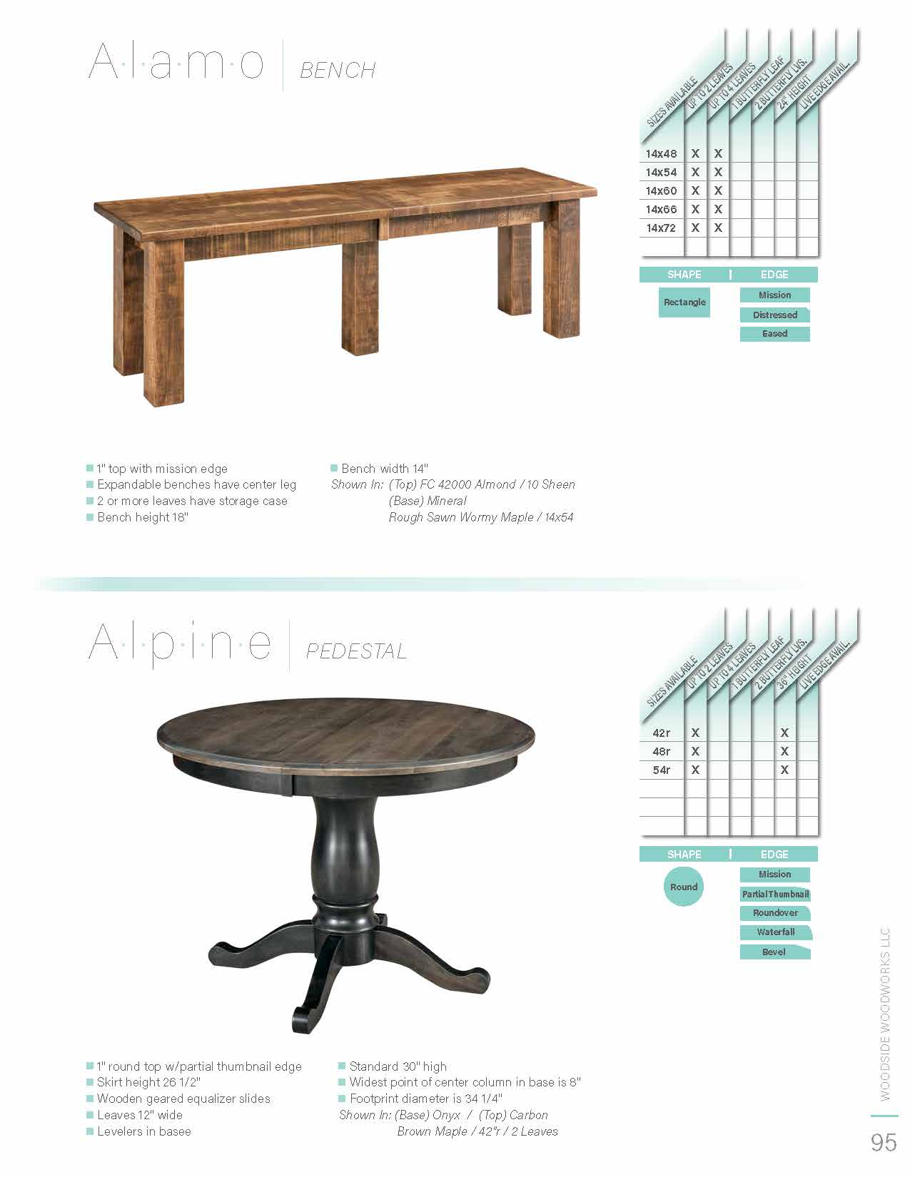 Audrey Extend – A – Bench
