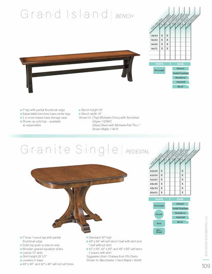 Grand Island Extend – A – Bench