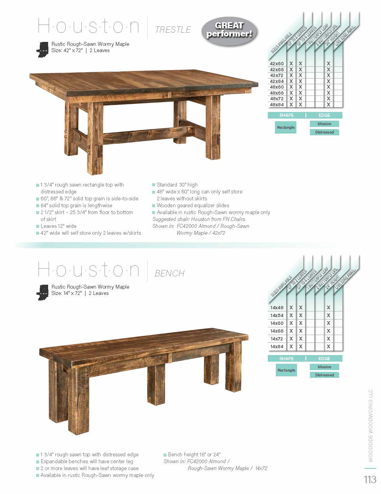 Houston Extend – A – Bench