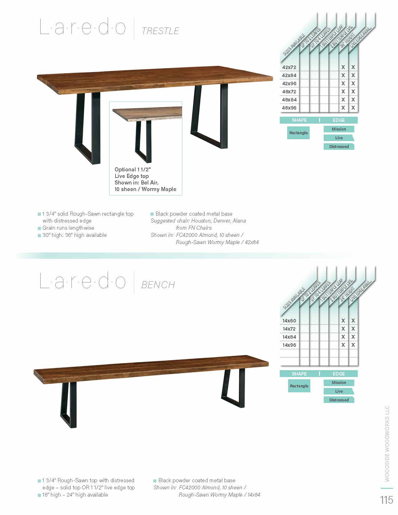 Laredo Bench