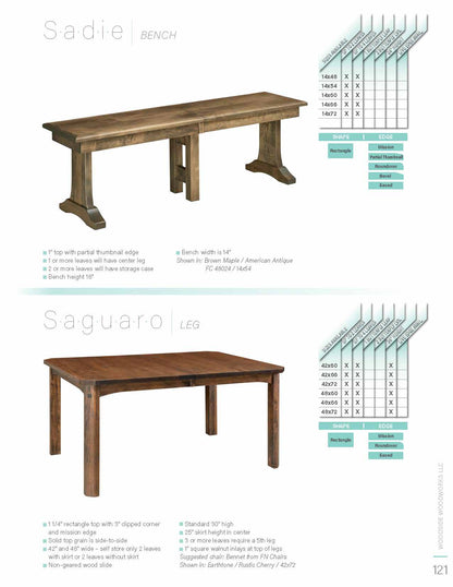 Sadie Extend – A – Bench
