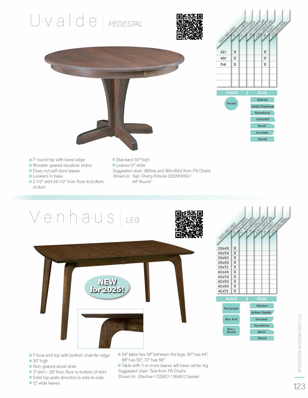 Venhaus Leg Table