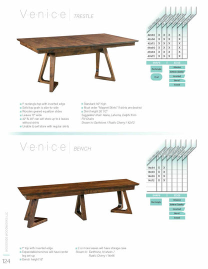 Venice Extend – A – Bench
