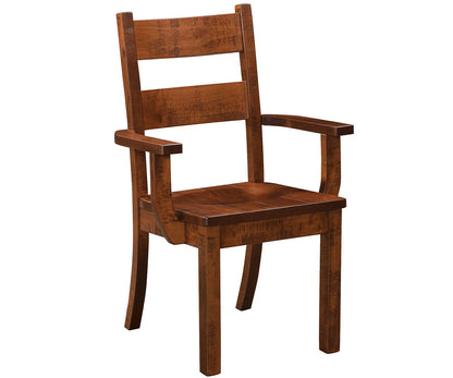 Western Saw-Marked Arm Chair