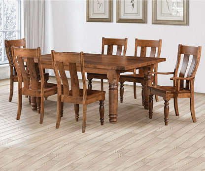 Williamsburg Saw-Marked Farmhouse Table