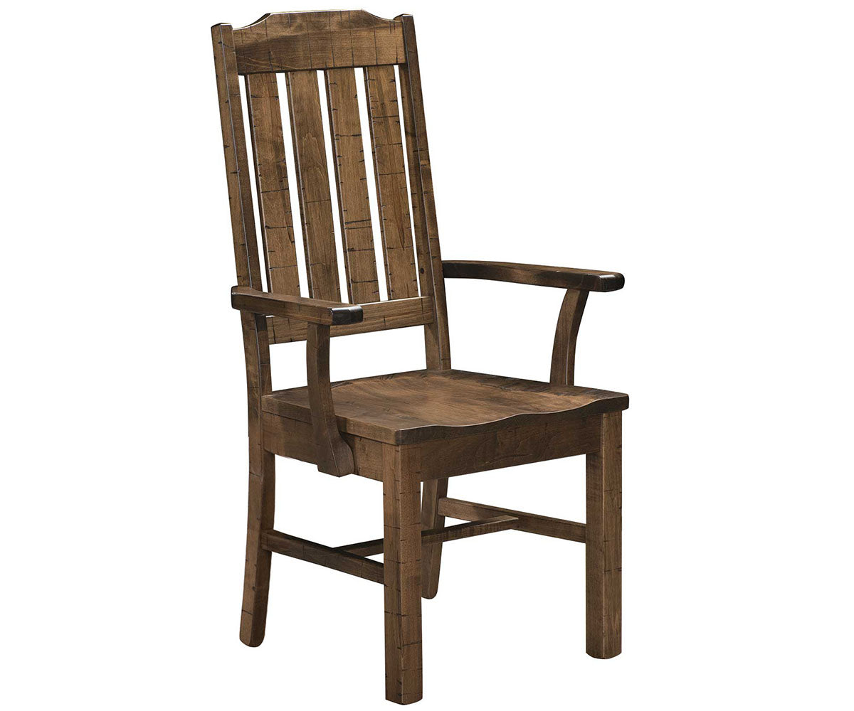 Wilson Saw-Marked Arm Chair
