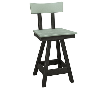 Poly Z Bar Swivel Chair