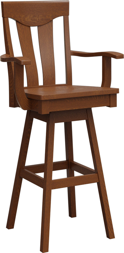Belmont Arm Swivel Bar Stool