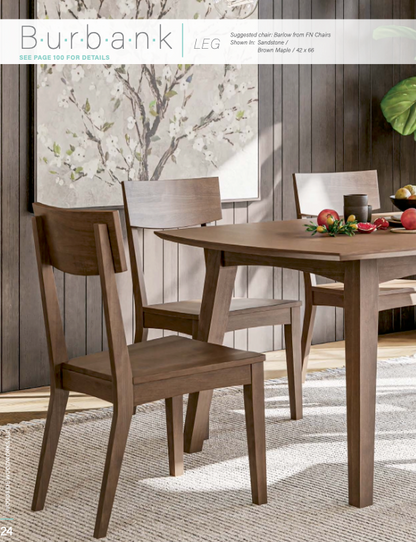 Burbank Leg table